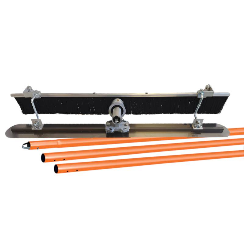4FT Fresno Bullfloat Kit with Brush & Bracket