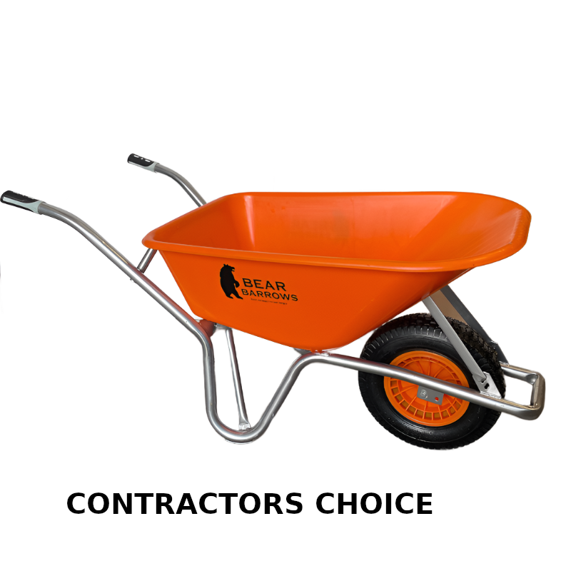 Orange wheelbarrow hotsell