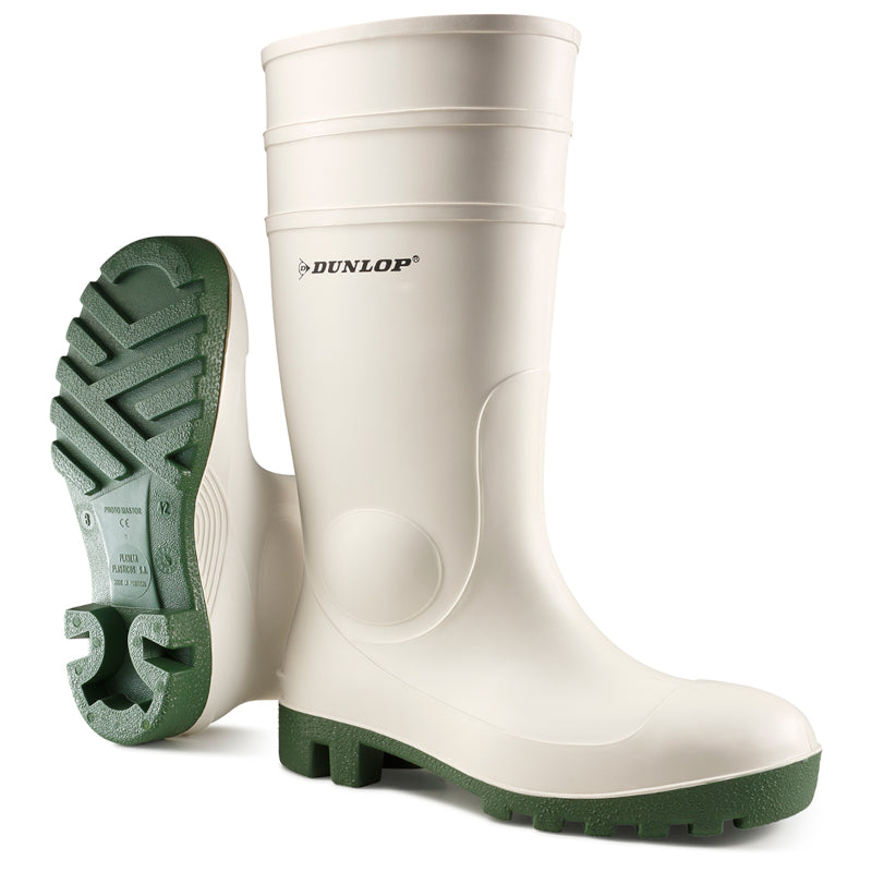Dunlop Protomaster Safety White Wellington