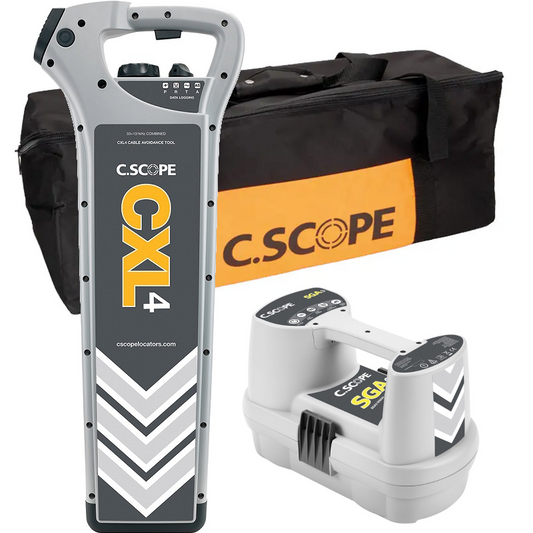 C Scope CXL4 Cable Avoidance Tool and SGA4 Signal Generator with FREE Carry Bag