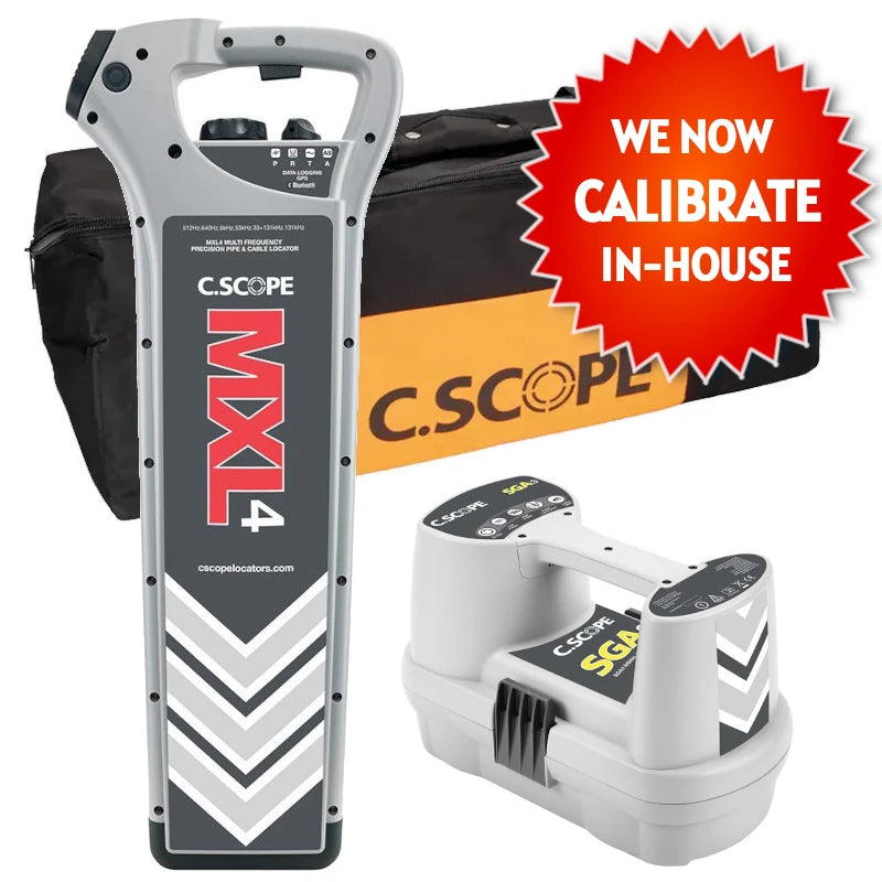 C Scope MXL4 Precision Cable Locator Tool and SGA4 Signal Generator with FREE Carry Bag