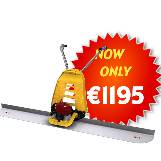 Enar Tornado Honda Concrete Vibrating Screed With 4MT Blade