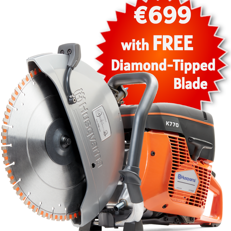 Husqvarna K 770 12" Consaw Deal