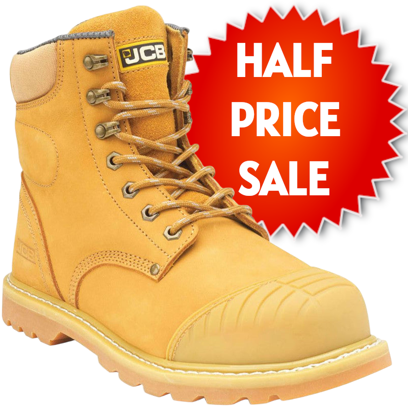 JCB 5CX+/H HONEY SIDE ZIP BOOT