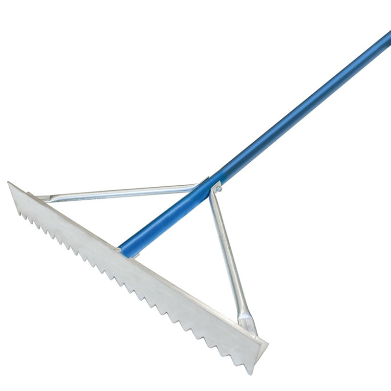 Kraft 24" Magnesium Asphalt Rake with 7 Foot Handle