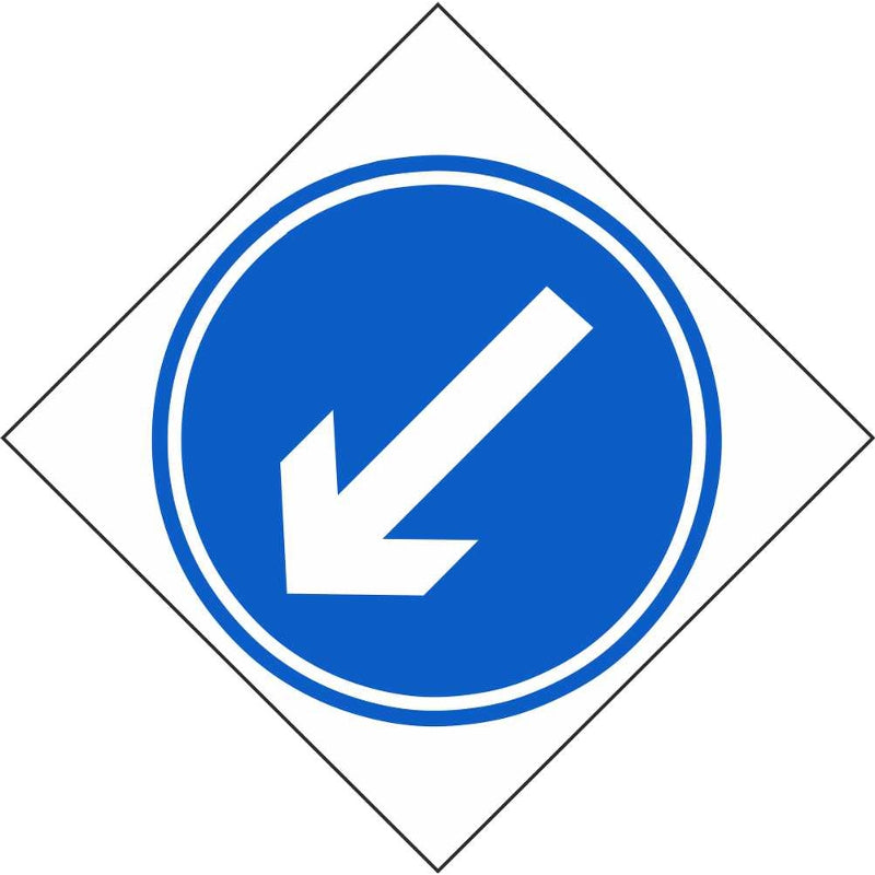 Chapter 8 Cone-mounted Road Sign Bundle (Pack of 8)