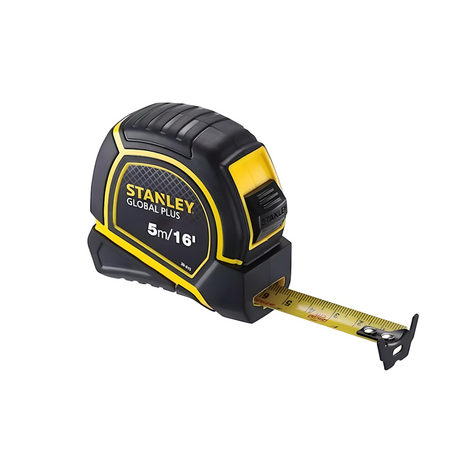 STANLEY 5M/16FT GLOBAL PLUS MEASURING TAPE (PACK OF 2)