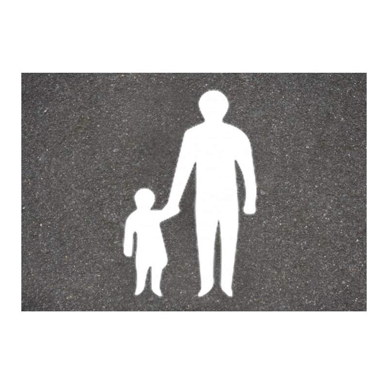 Thermoplastic Parent and Child Symbols (900mm)