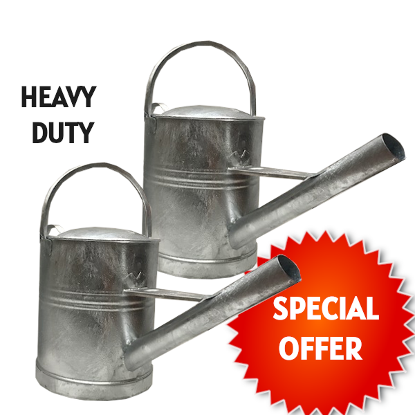 5Kg Jumbo Heavy-Duty Galvanised Bitumen Pouring Can (Pack of 2)