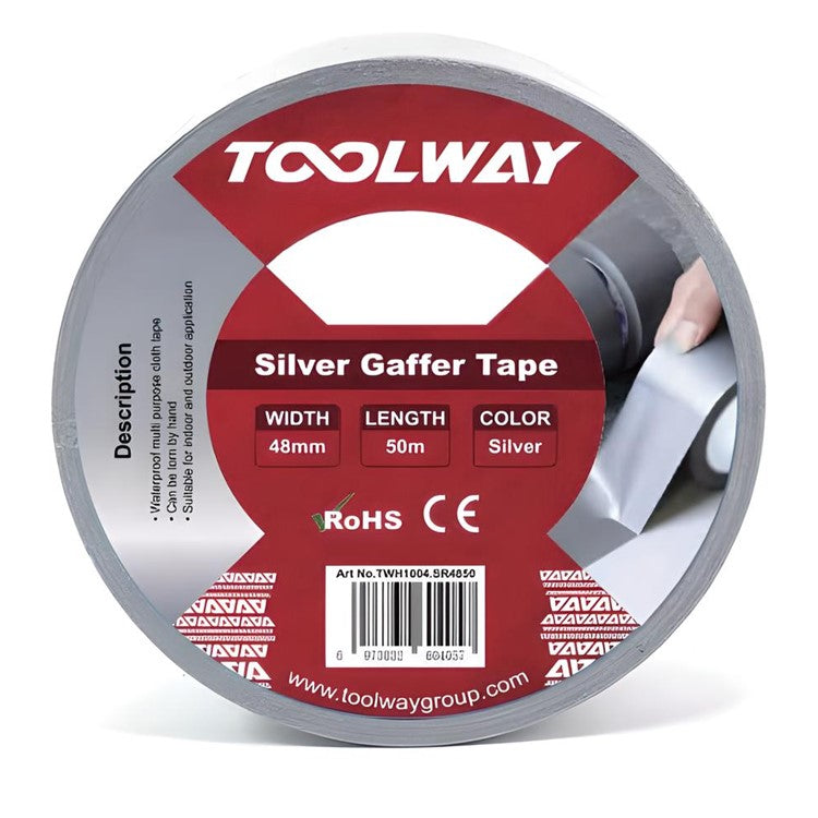 Toolway Silver Gaffer Tape 48mm x 50m