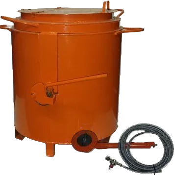 25 GALLON BITUMEN BOILER KIT WITH HOSE- REGULATOR AND BURNER