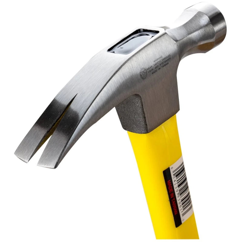 Estwing 20oz Surestrike Straight Claw Hammer, Fibreglass Shaft