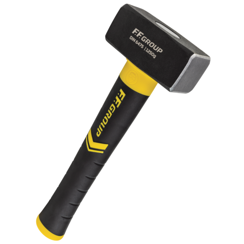 FF Group Stoning Hammer with Fibreglass Handle DIN 6475