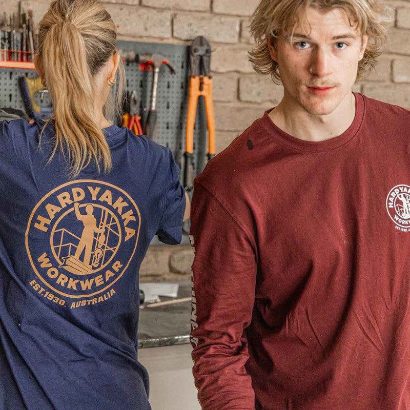 Hard Yakka Heritage Icon T-Shirt Navy