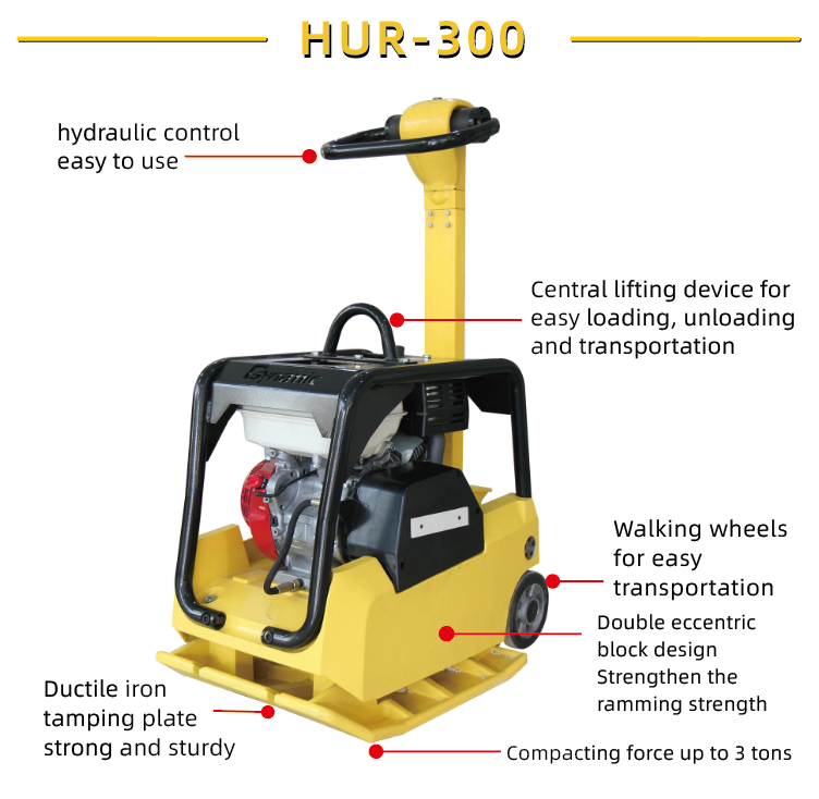 Dynamic Honda Forward/Reverse Compaction Plate 174KG