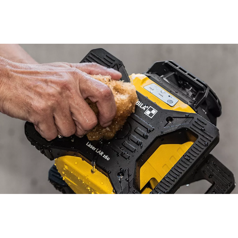 Stabila LAR160 Laser Level 7-Piece Set Plus Rechargable Battery Kit 1