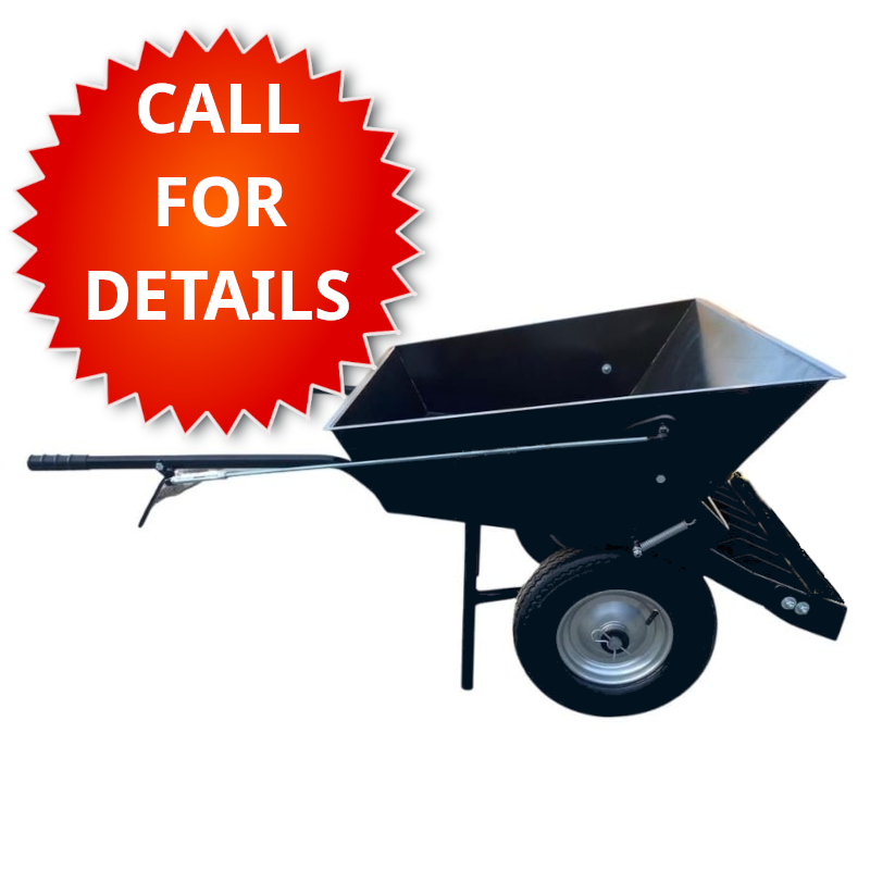 Mix-It Mini-Chip Spreader Wheelbarrow
