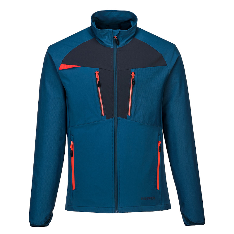 Portwest Blue DX4 Zip Base Layer Top