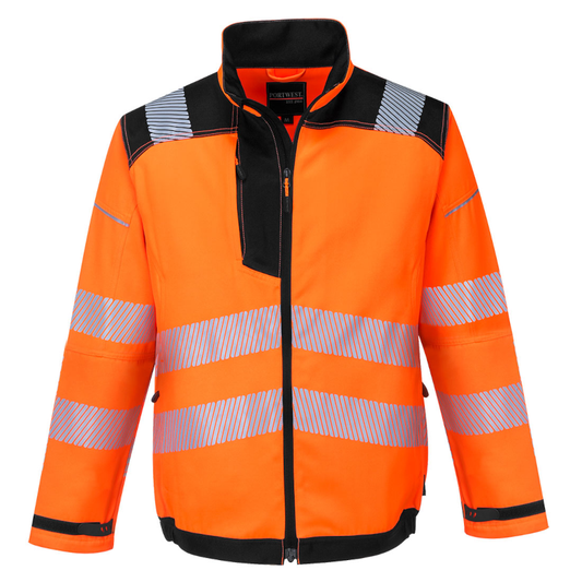 Portwest Hi-Vis Orange Work Jacket
