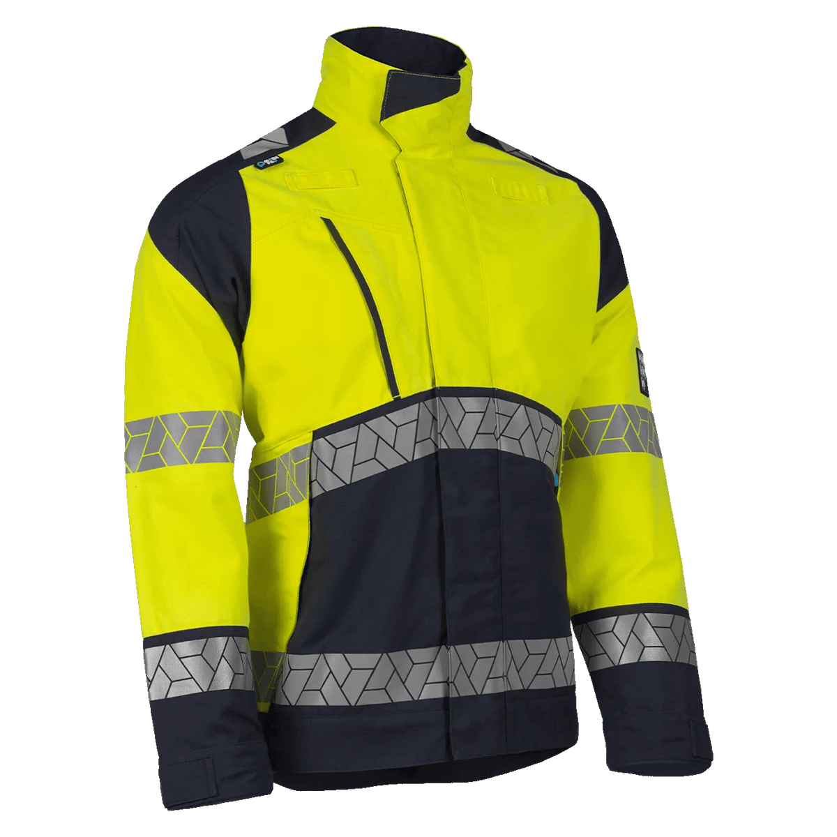 Sioen Vanout ECO high-vis work jacket, stretch zones, ARC protection (APC1)