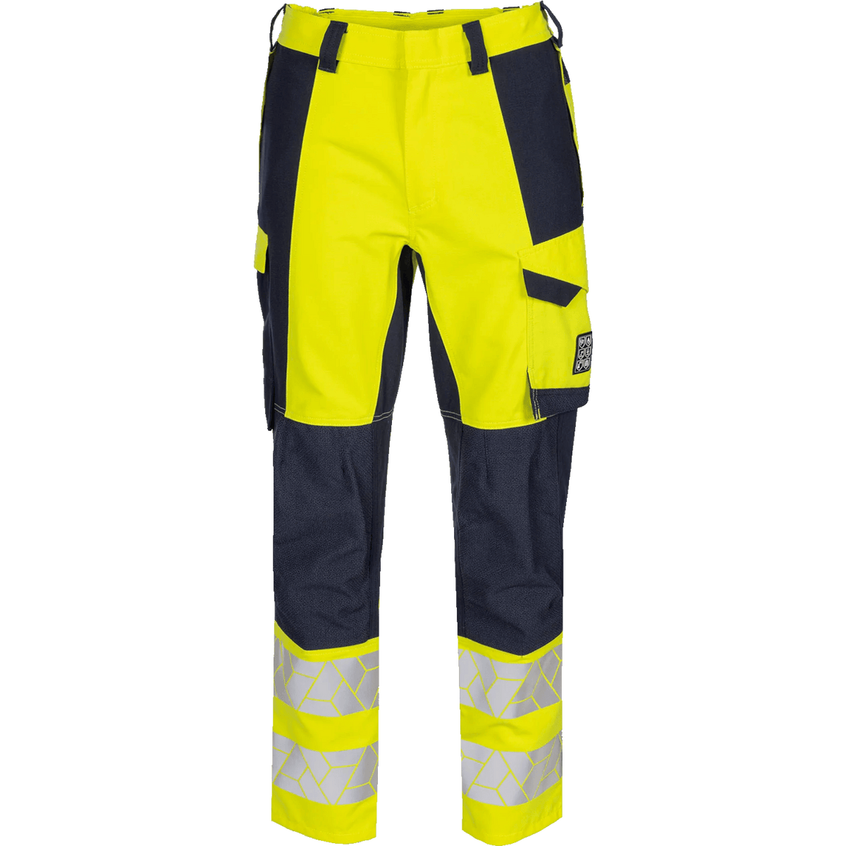 Sioen Voncy ECO knee pocket trousers, stretch zones, ARC protection (APC1), high-vis class 2