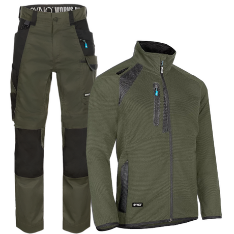 SYNQ® Sioen Enqore Midlayer Jacket and Keeper Knee Pocket Trousers