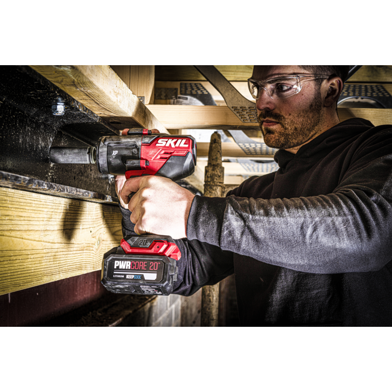 SKIL Brushless Cordless Impact Wrench Kit