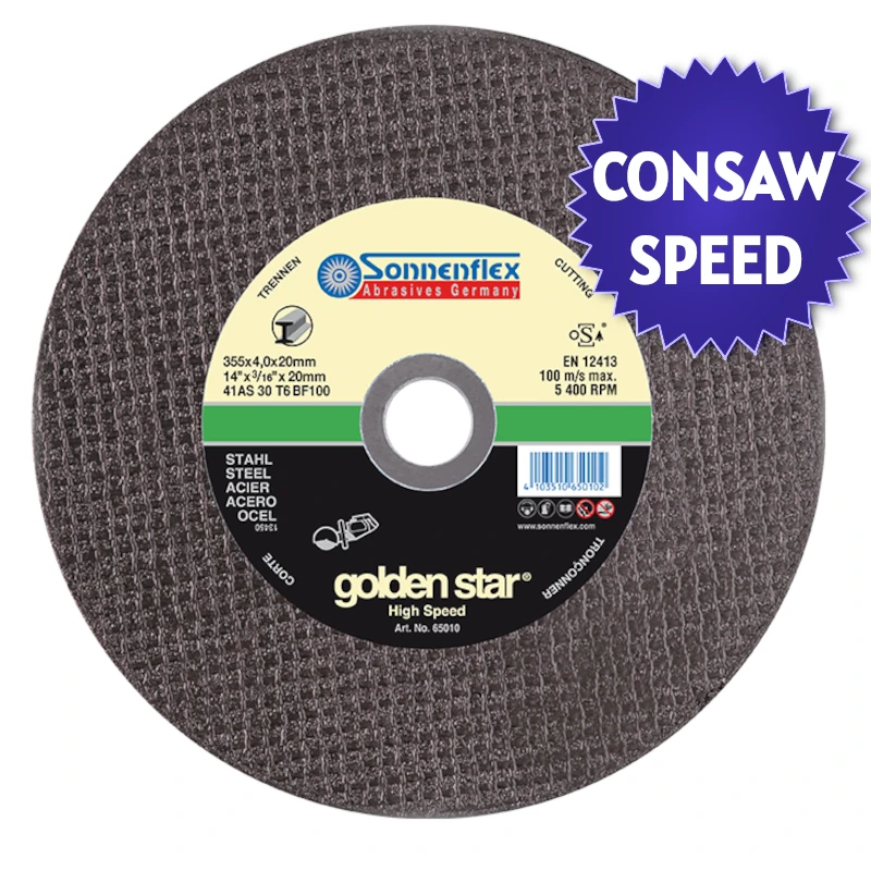 Sonnenflex 14" Consaw Speed Cutting Disc