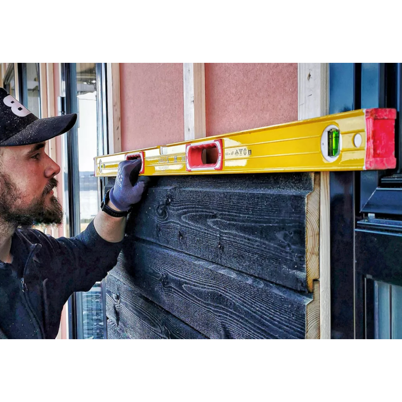 Stabila Kit 3 Spirit Level Type 196-2 Kit (61cm (2 ft), 122cm (4 ft), 183cm (6 ft) with FREE bag)
