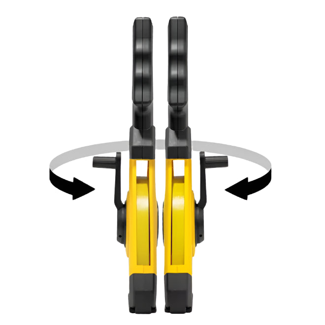 Stabila LBM 1000 STEEL 50MT Open Reel Surveyors Tape, metric scale