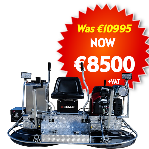 Enar Honda Ride-On Power Float with Honda GX690 Engine (Complete With Pan & Blades)