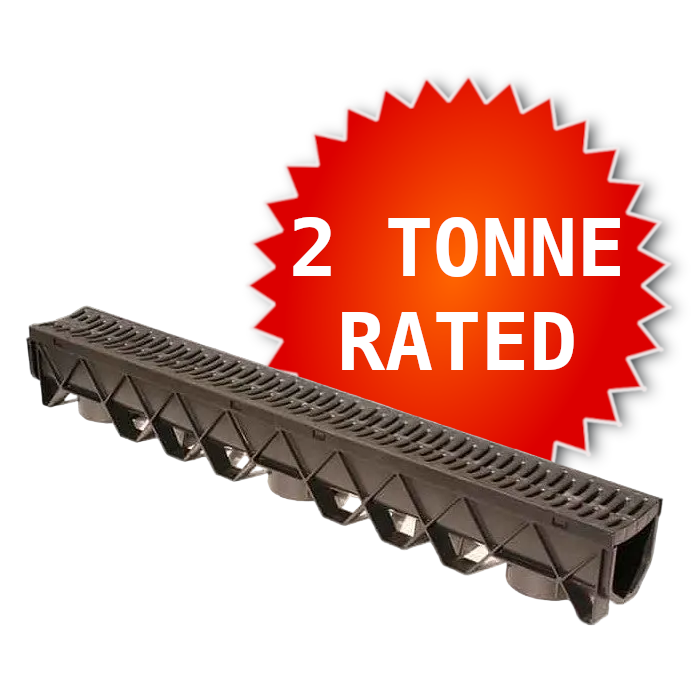 Heavy Duty Aquaflow Polypropelene Channel Drain