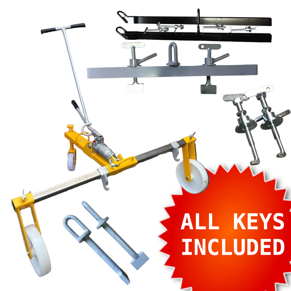 Proteus Handylift Hydraulic Manhole Cover Lifter and Lifter Key Set
