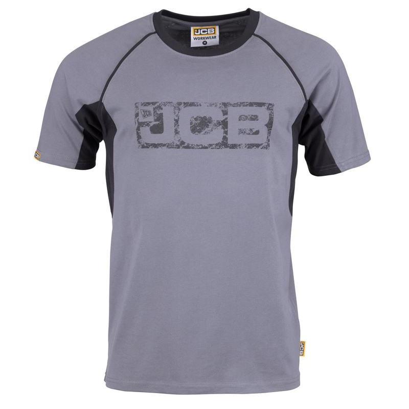 JCB GREY/BLACK TRADE T-SHIRT