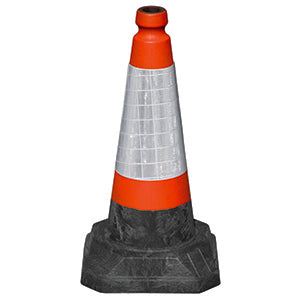 500mm Roadhog Plastic Traffic Cones - Pack of 100