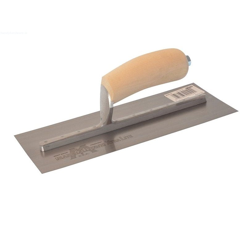 MARSHALLTOWN 11 1/2 X 4 3/4 PLASTERERS FINISHING TROWEL