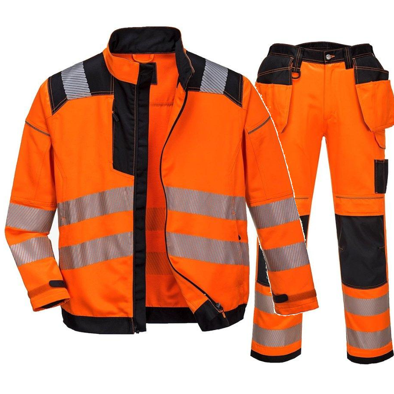 PORTWEST HI VIS JACKET TROUSERS SUIT Toolman Limited