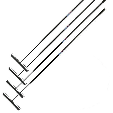 Spear & Jackson Tubular Steel Tarmac Rake (Pack of 4)