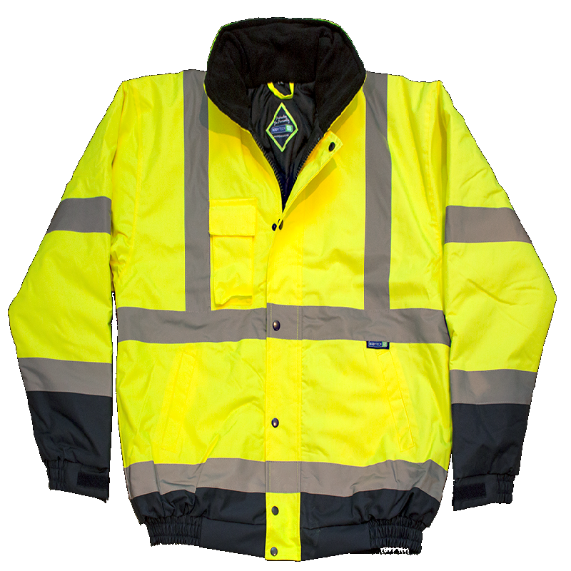 BODYTECH HI VIS TWO TONE BOMBER