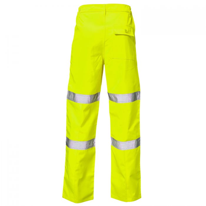 Supertouch Hi-Vis Yellow 2-Band Ballistic Trousers