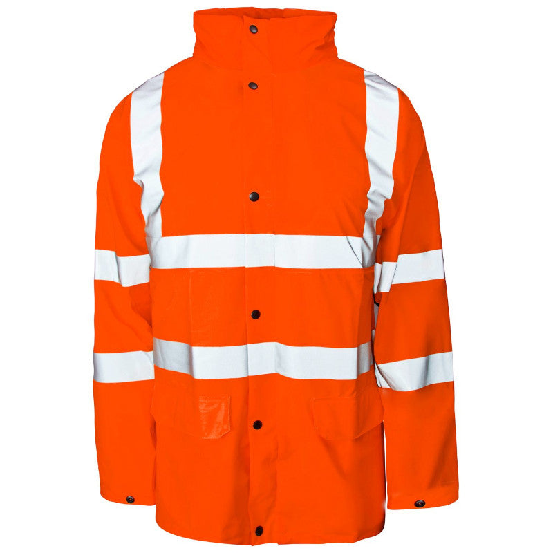 Supertouch Storm-Flex® Hi Vis Orange PU Jacket and Trouser Suit