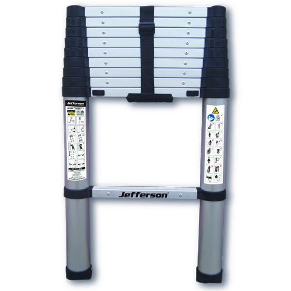 JEFFERSON 2.9m Safe Close Telescopic Ladder