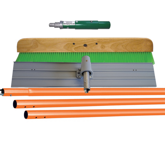 Kraft Orange Magnesium Bullfloat Kit with Brush and Adapter