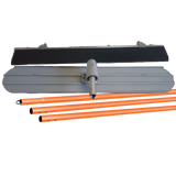 4FT Magnesium Bullfloat Kit with Brush & Bracket