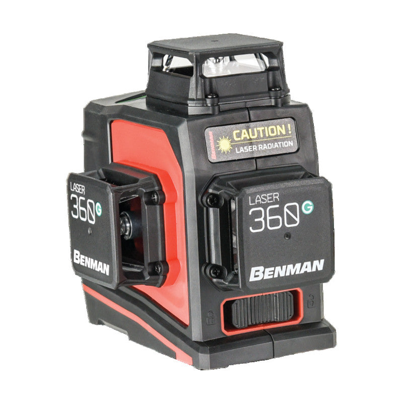 Benman Green Beam Self-Levelling Line Laser 3×360° with Receiver