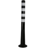 1 Metre Black Bollard