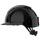 EVOLite® Safety Helmet - Wheel Ratchet - Vented - Black