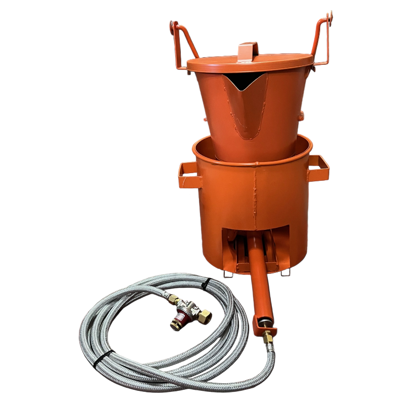 Bear Mini Bitumen Boiler Kit with V-Lip Pouring Bucket