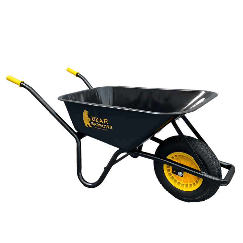 Bear Barrows 90L Black Bear Wheelbarrow (Pack of 4)