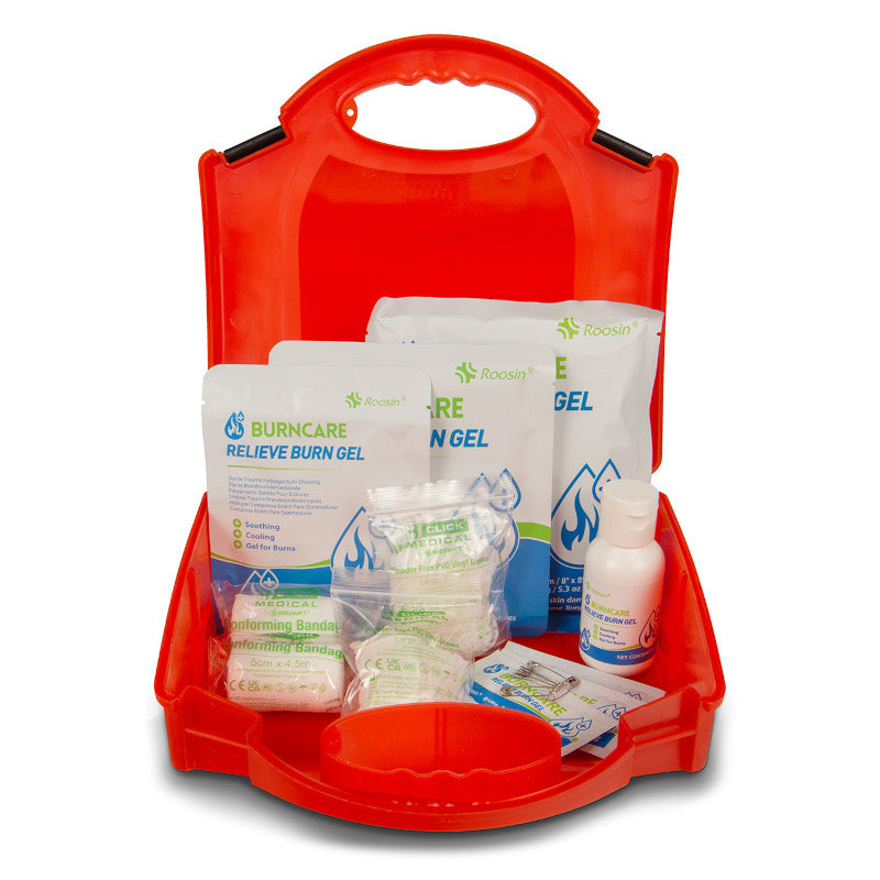 Click Medical First Aid Burns Kit Red